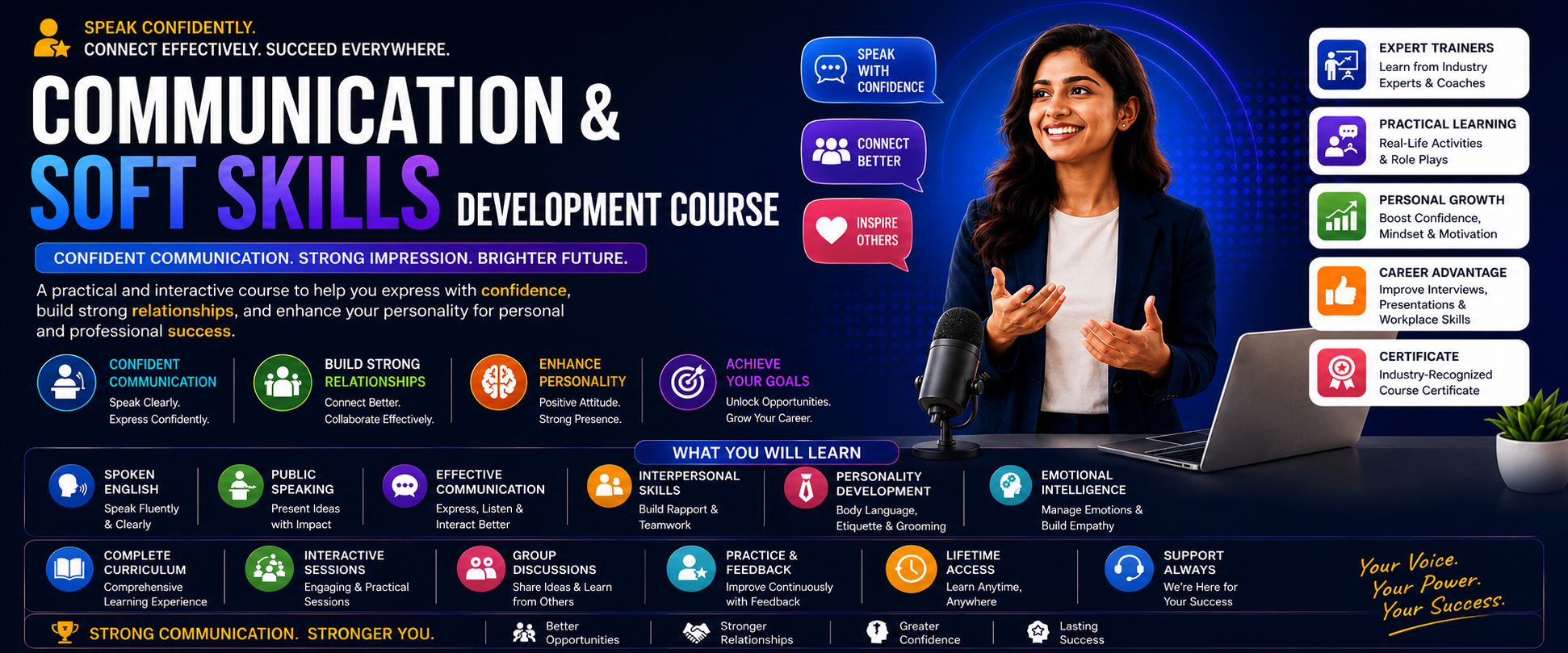 Front banner Communication & Soft Skills Development Course